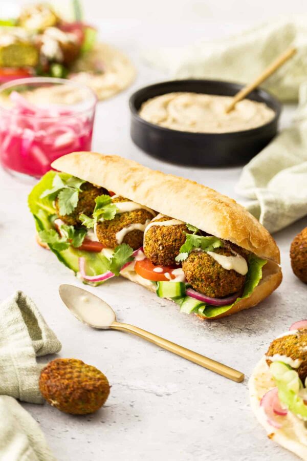 Falafel sandwich