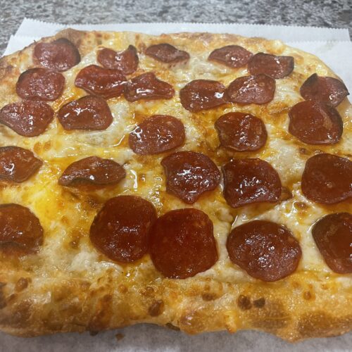 Sausage pepperoni fateer
