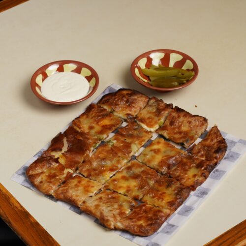 Chicken shawerma fateer
